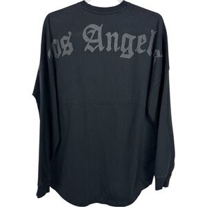 YoungLA mens long sleeve back spellout tee M